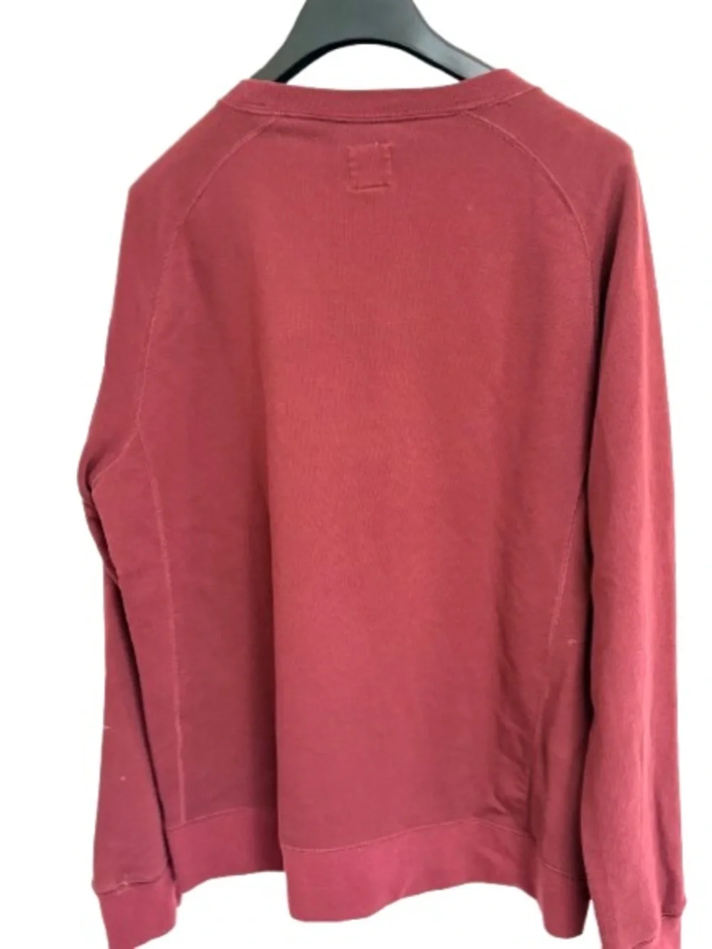Champion Deep Maroon Crewneck Sweatshirt with Script Tag - Picture 2 of 4